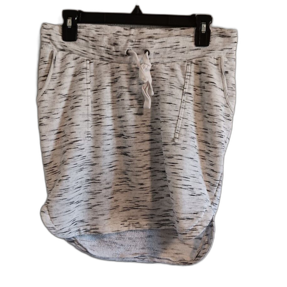 Motherhood Maternity S Small gray stretch comfort active skirt Women's